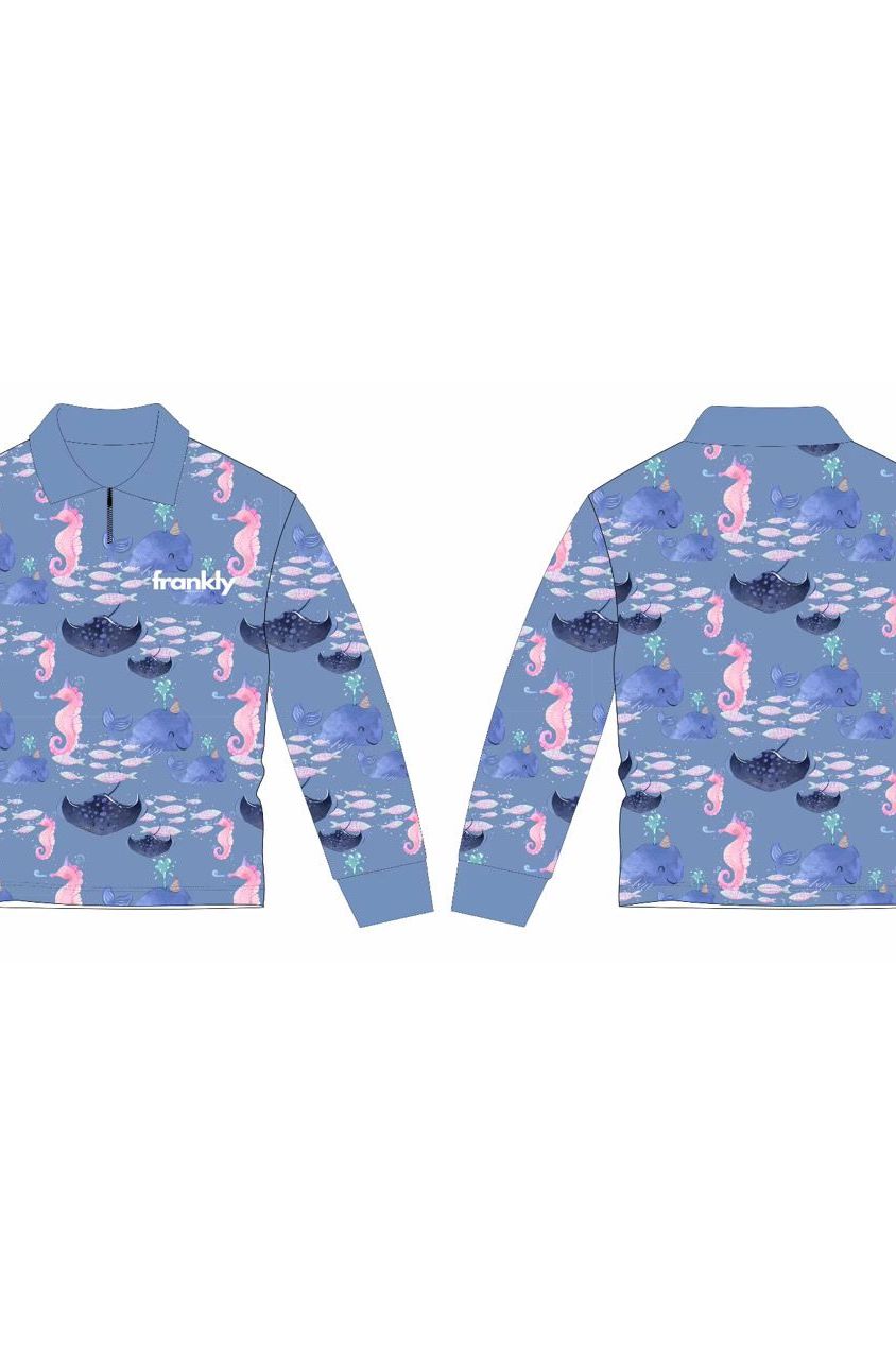 Kids UPF 50+ Sun Shirt Oceanworld