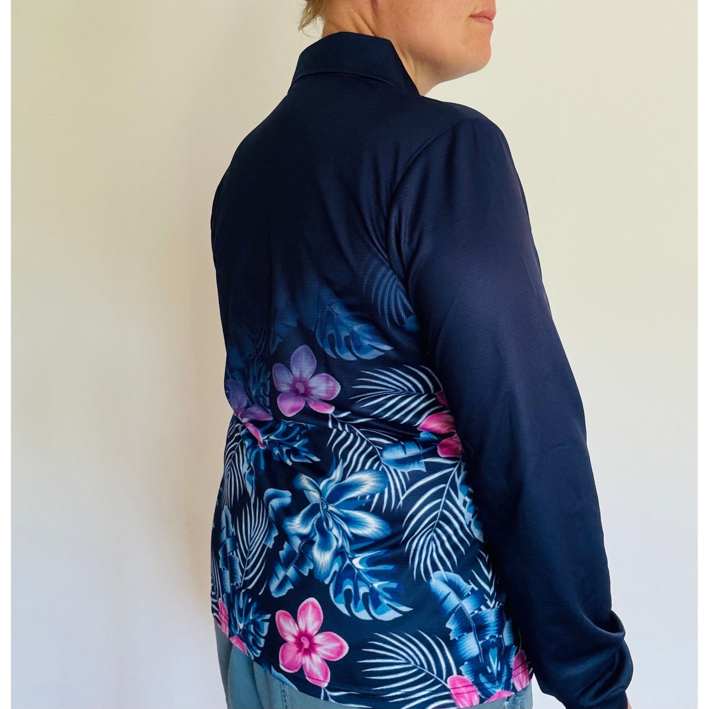 Blue Lagoon women’s fishing shirt