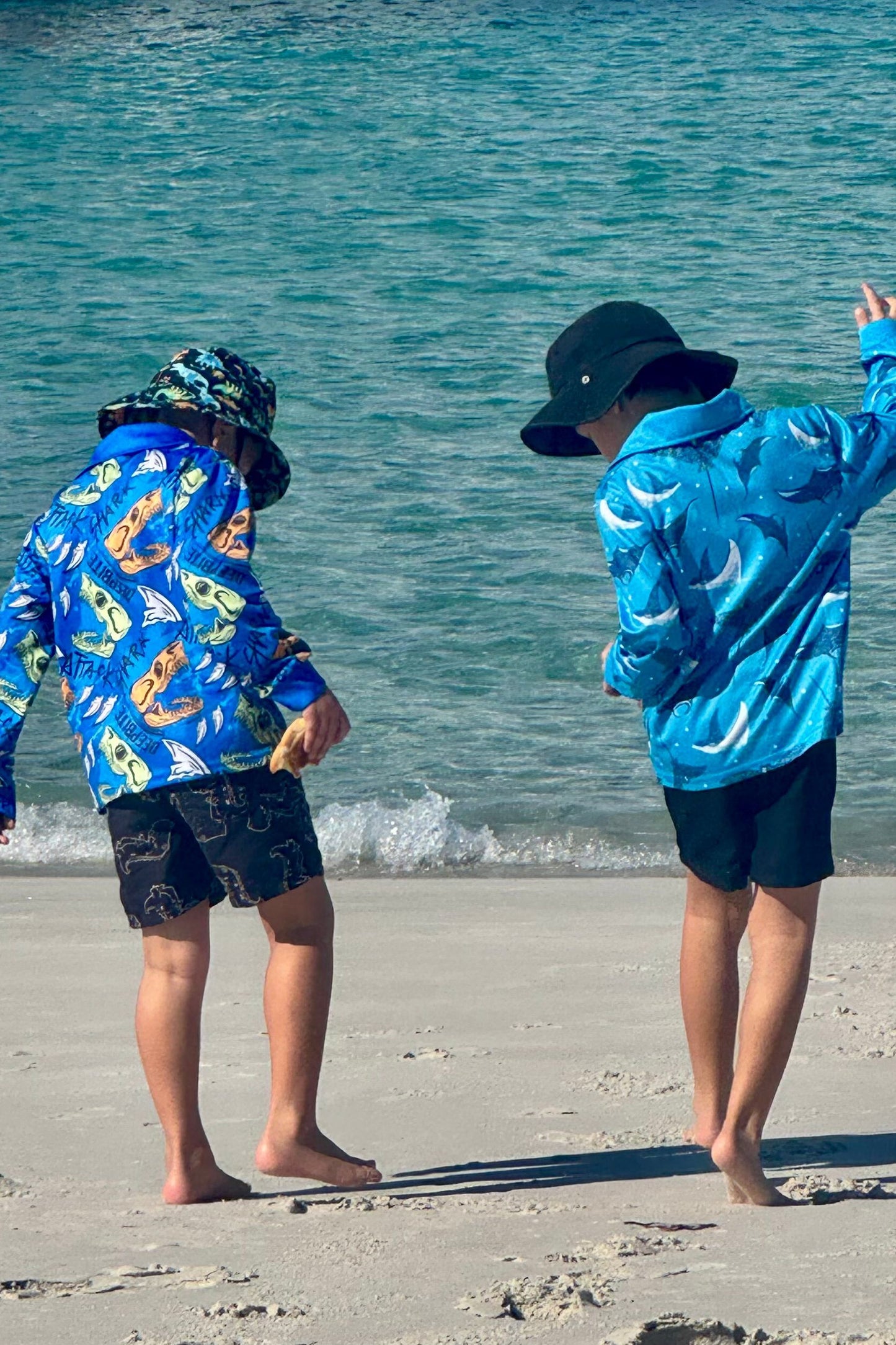 Kids UPF 50+ Sun Shirt Stingray
