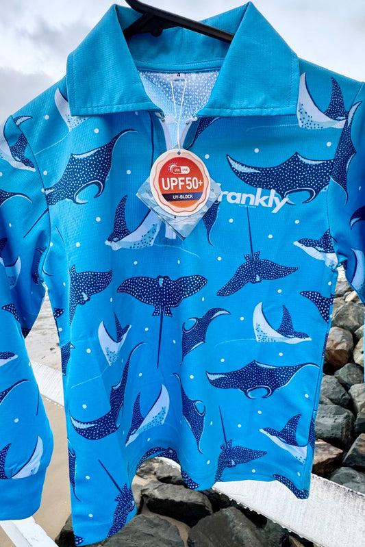 Kids UPF 50+ Sun Shirt Stingray