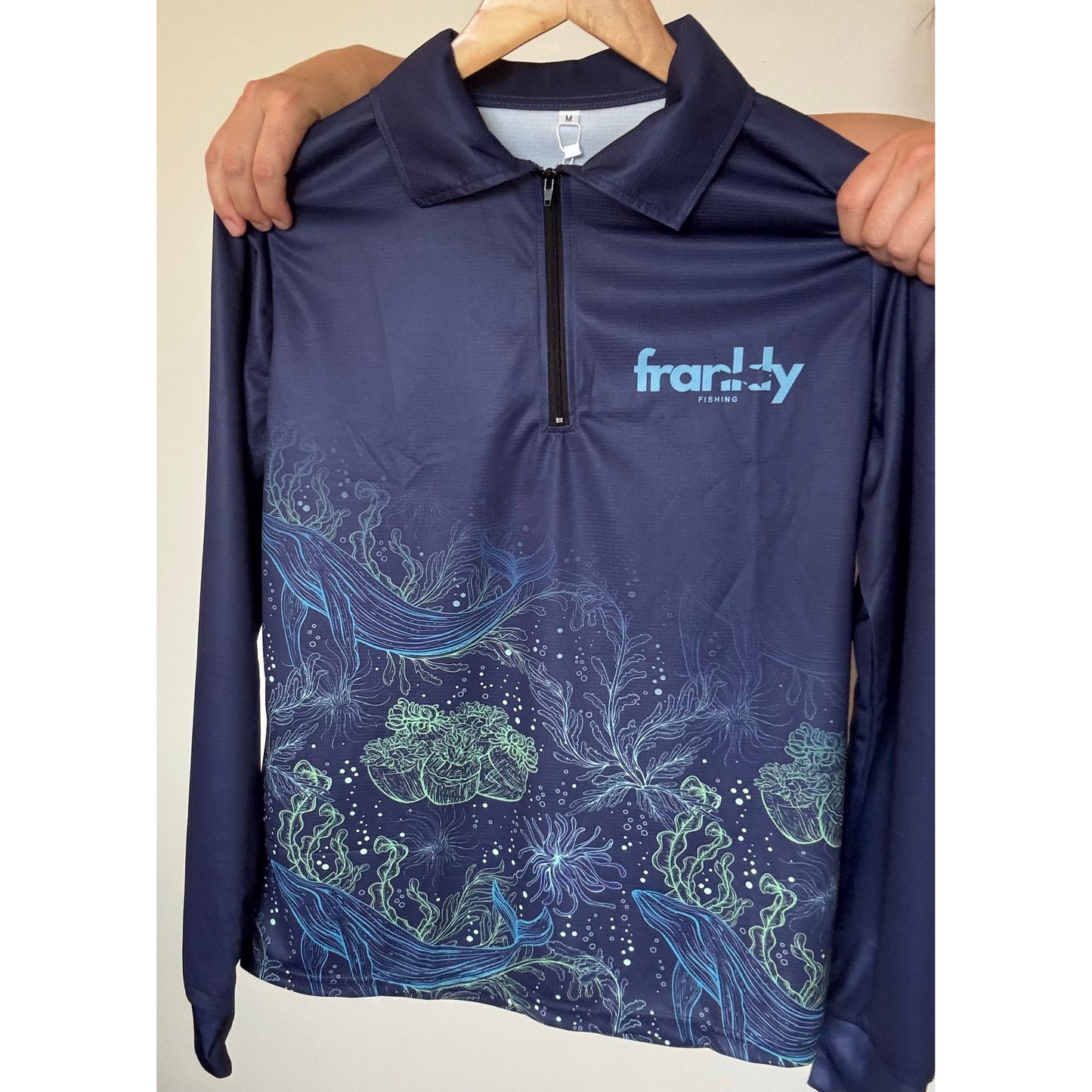 Blue Whale- Women’s Fishing Shirt